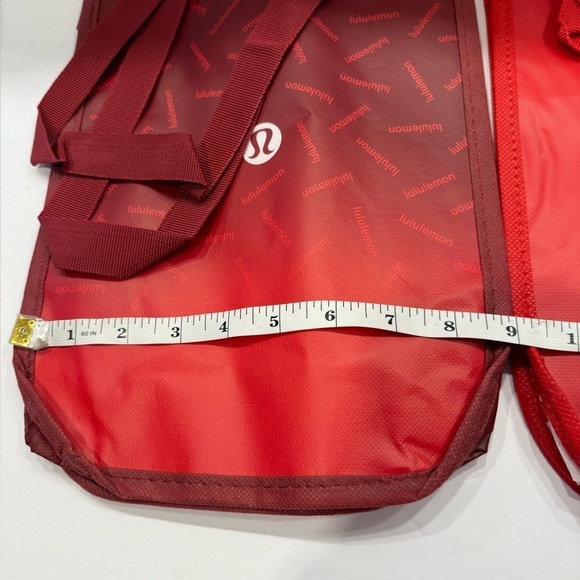 lululemon athletica Red Mini Tote Bag Set New - Picture 2 of 3